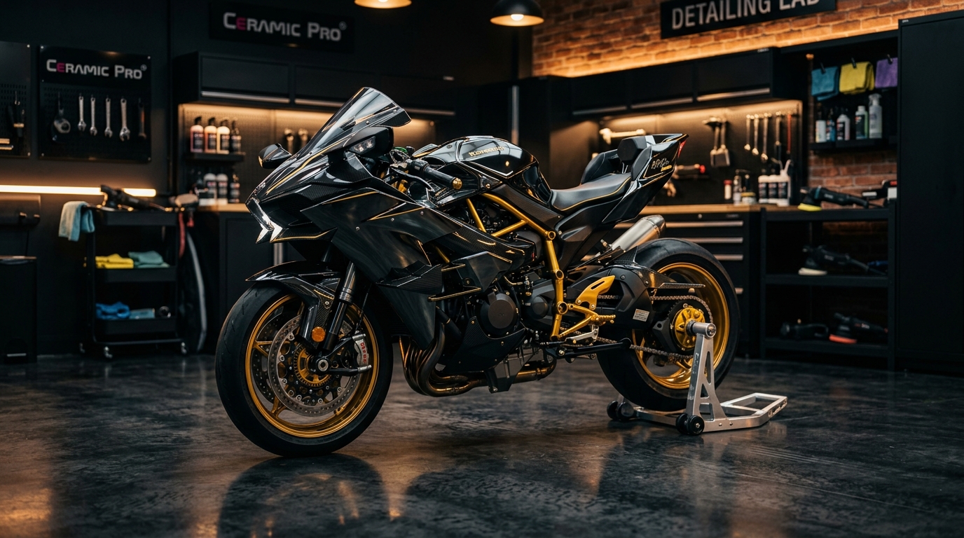 Premium Superbike Detailing at Car Studio Nandurbar